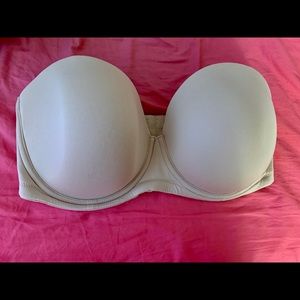 Wacoal 38DDD strapless bra